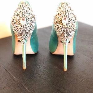 Badgley Mischka wedding shoes